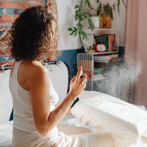 El perfume de almohada y el perfume de ambiente de Mathilde M.