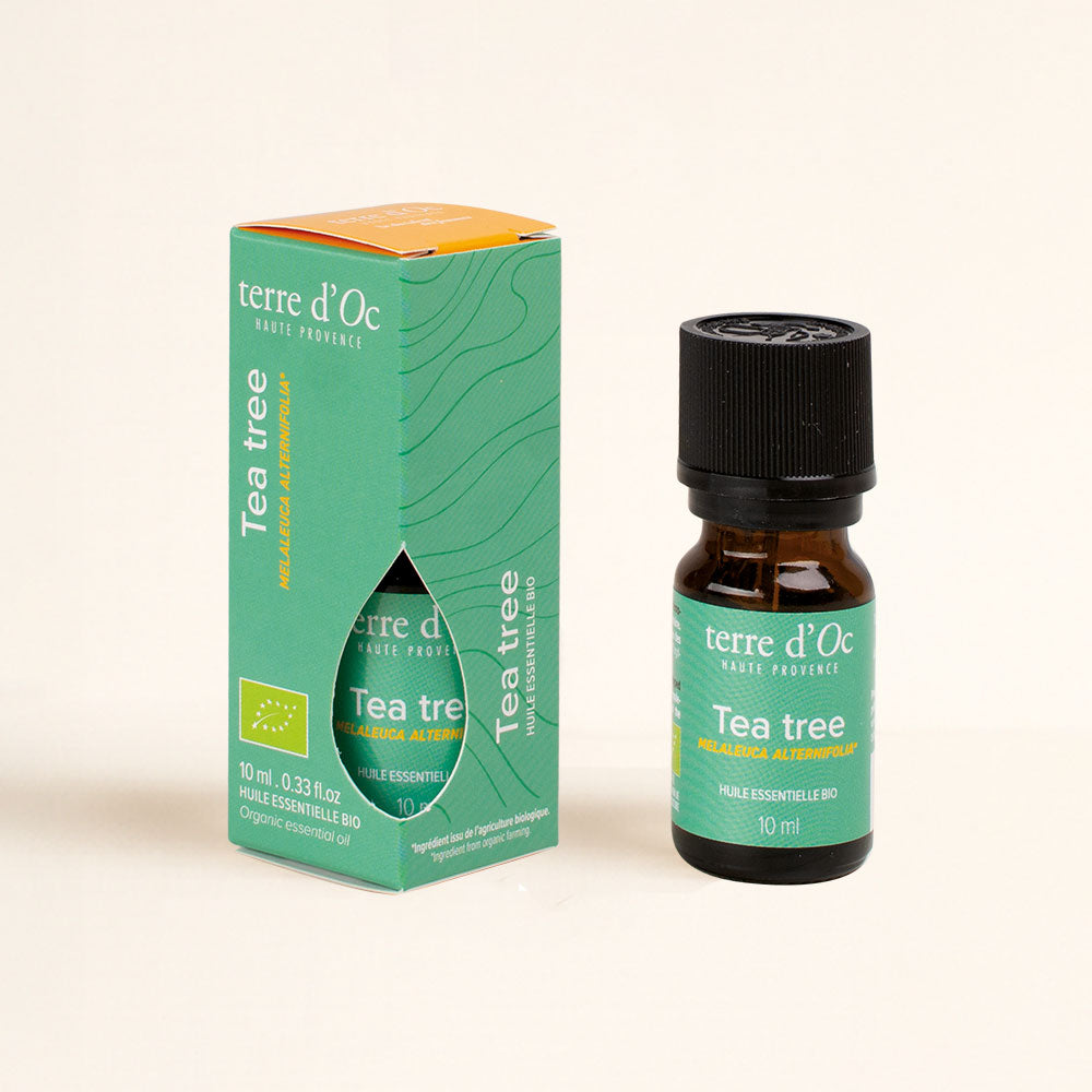 Aceite esencial puro natural Bio ÁRBOL DEL TÉ 10ml – Terre d'Oc