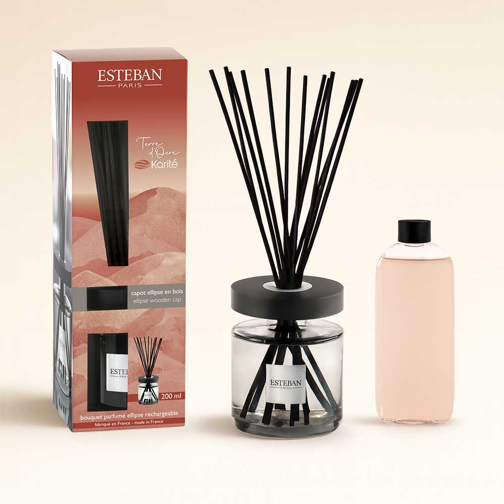Ambientador mikado TERRE D'OCRE KARITÉ 200ml – Esteban París