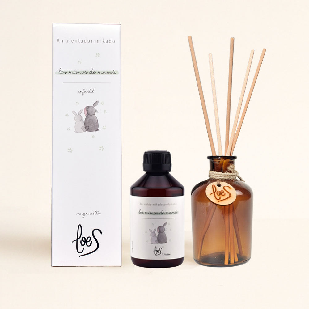 Ambientador mikado LOS MIMOS DE MAMÁ 250ml – LoeS