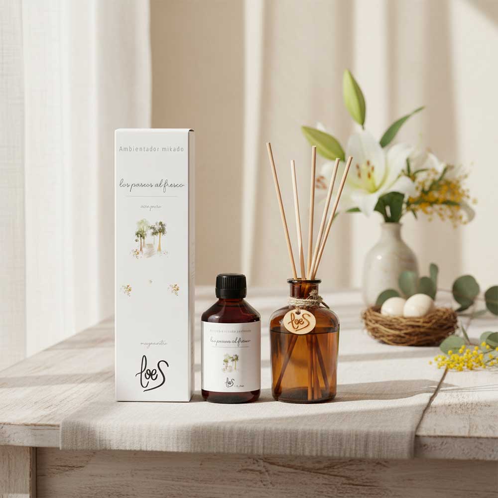 Ambientador mikado LOS PASEOS AL FRESCO 250ml – LoeS
