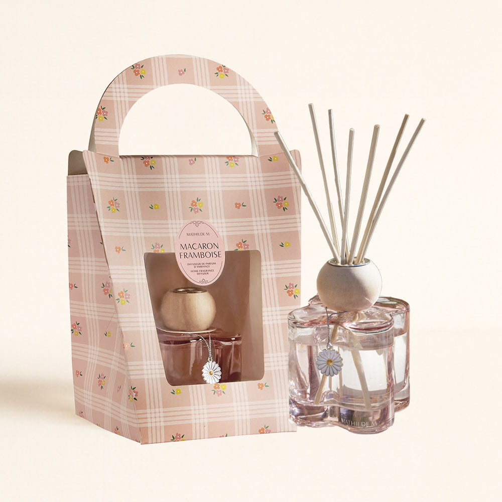 Ambientador mikado MACARON FRAMBOISE 180ml – Mathilde M.