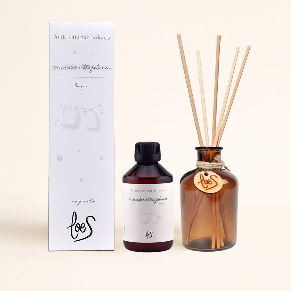 Ambientador mikado RECUERDOS ENTRE JABONES 250ml – LoeS