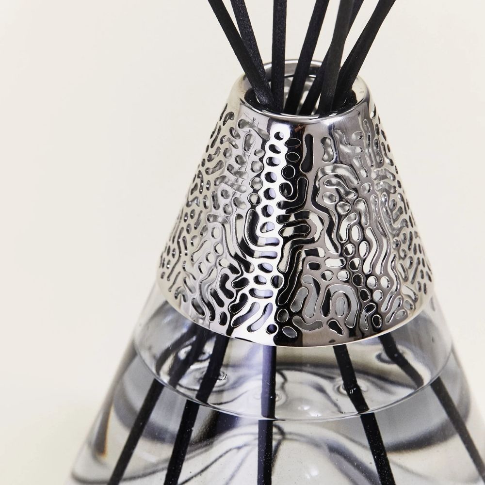 Ambientador mikado STARCK GRIS – aroma Peau de Pierre 400ml  – Maison Berger