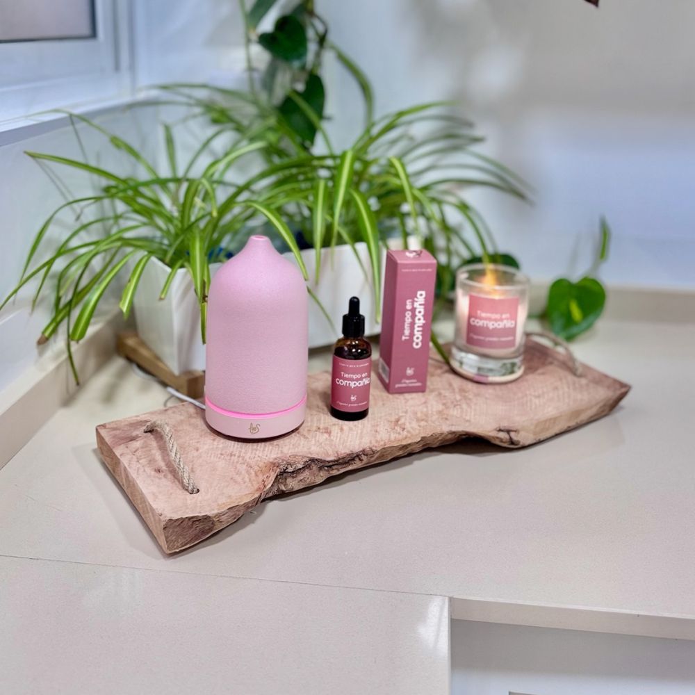 Bandeja de madera natural RÚSTICA grande y rectangular – D'Arome