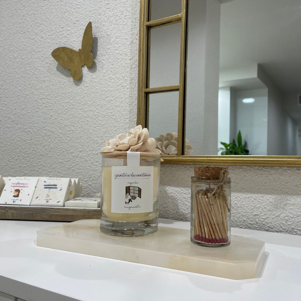 Tabla de Mármol BEIGE RECTANGULAR – D'Arome