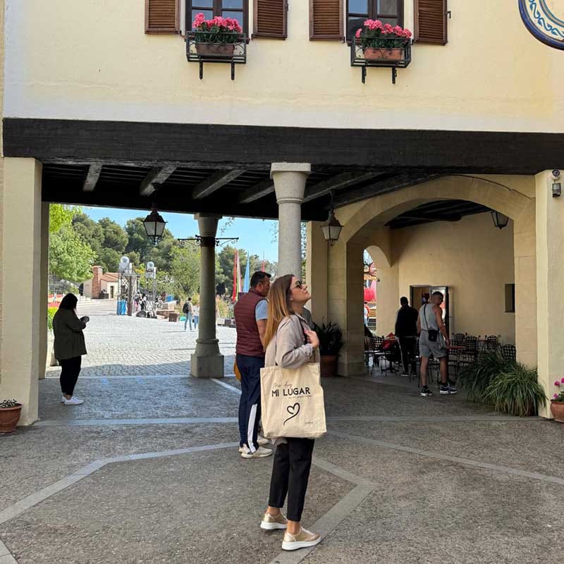 Bolsa de tela "ME DOY MI LUGAR" – D'Arome