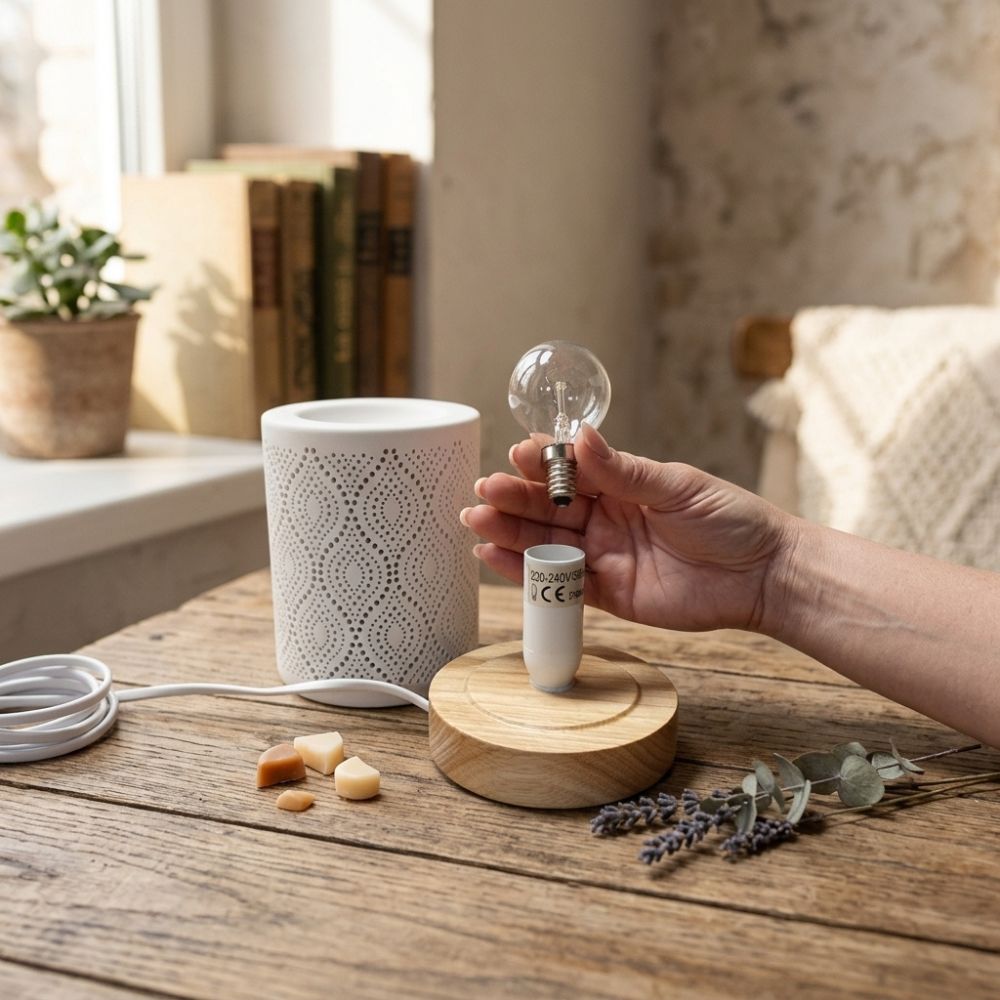 Bombilla E14/40W/230V - Quemador Atardecer y Mundo