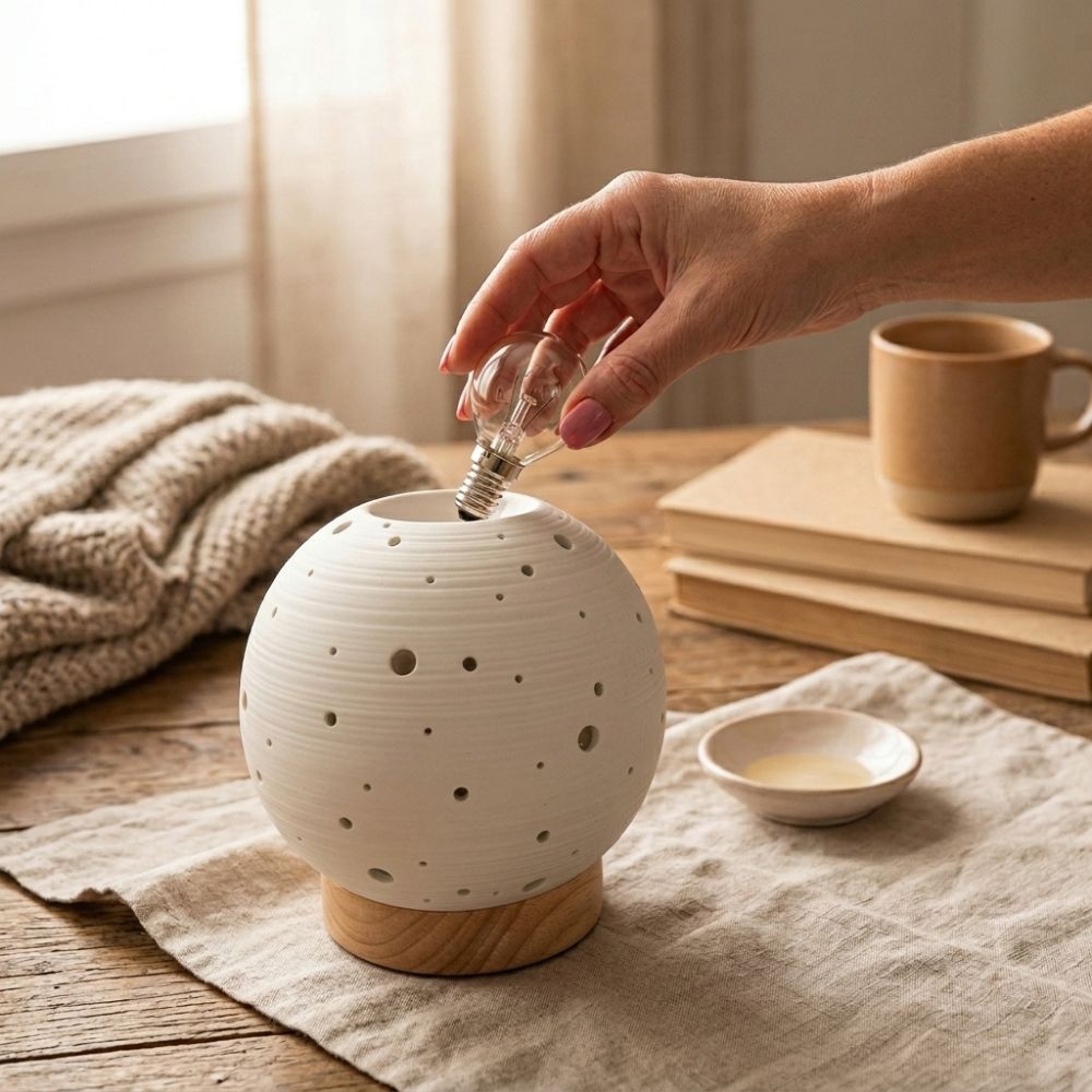 Bombilla E14/40W/230V - Quemador Atardecer y Mundo