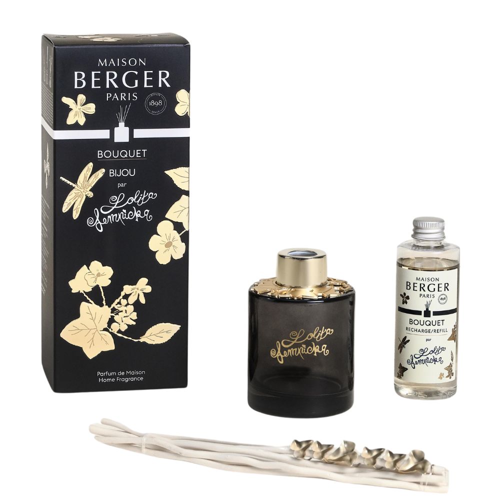 Ambientador mikado NEGRO LOLITA LEMPICKA – 100ml  – Maison Berger