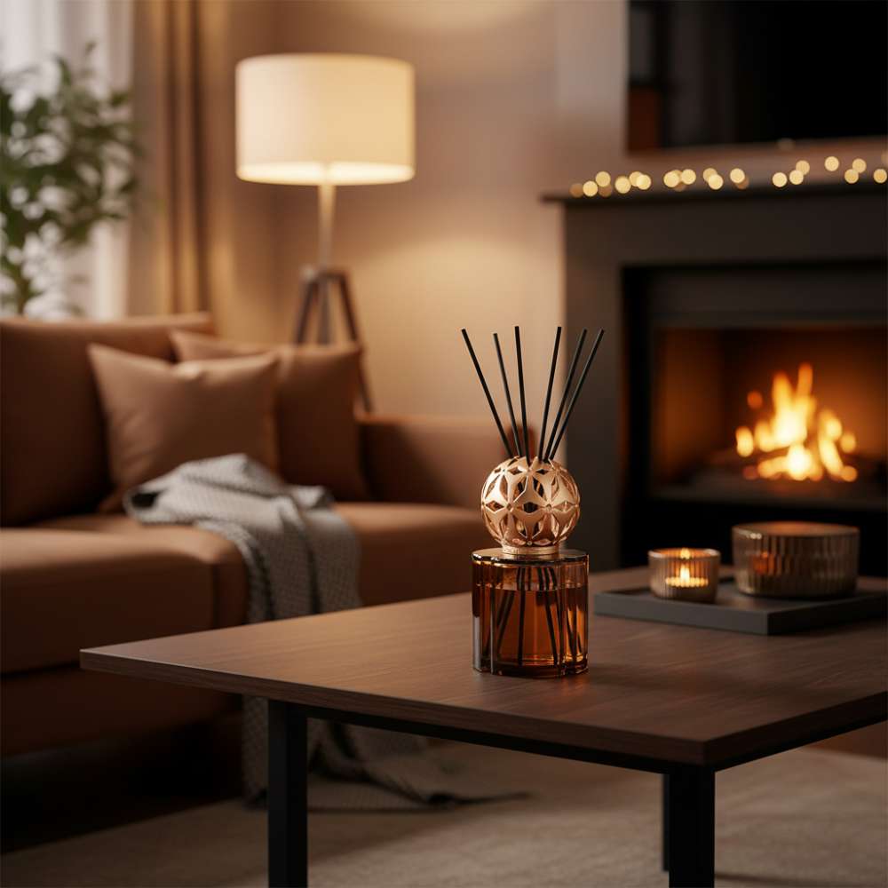 Ambientador mikado POMELIS CHOCOLATE – aroma Splendeur Vanille 200ml  – Maison Berger