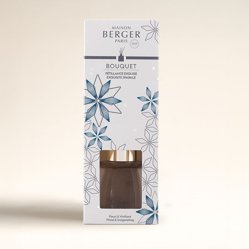 Mini ambientador mikado ROSALIE – aroma Pétillance Exquise – 90ml  – Maison Berger