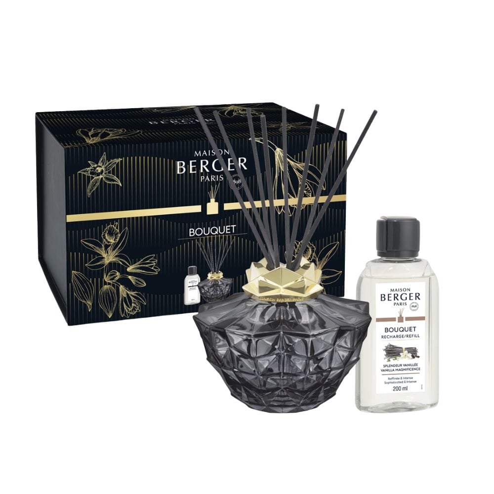 Ambientador mikado KALI NEGRO – aroma Splendeur Vanille 200ml  – Maison Berger