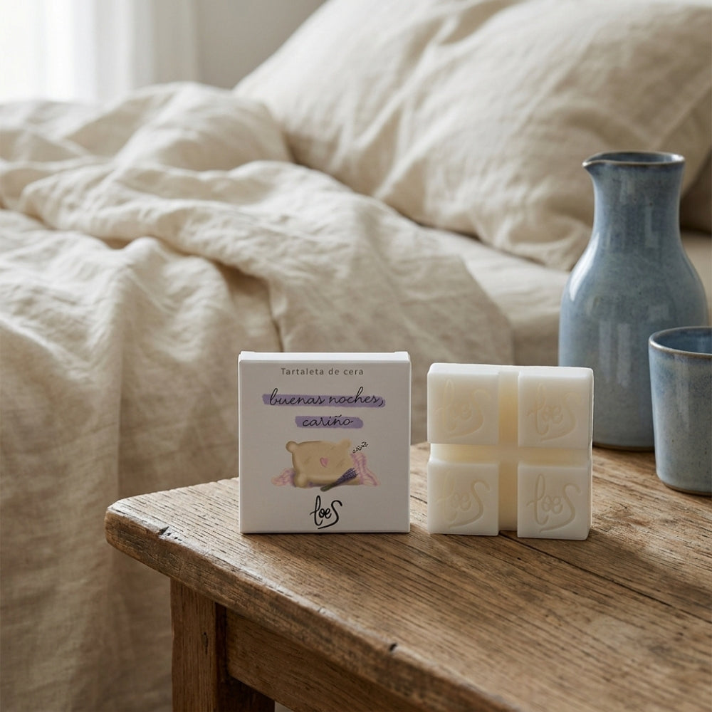 Tartaleta de cera perfumada para quemador BUENAS NOCHES CARIÑO – LoeS
