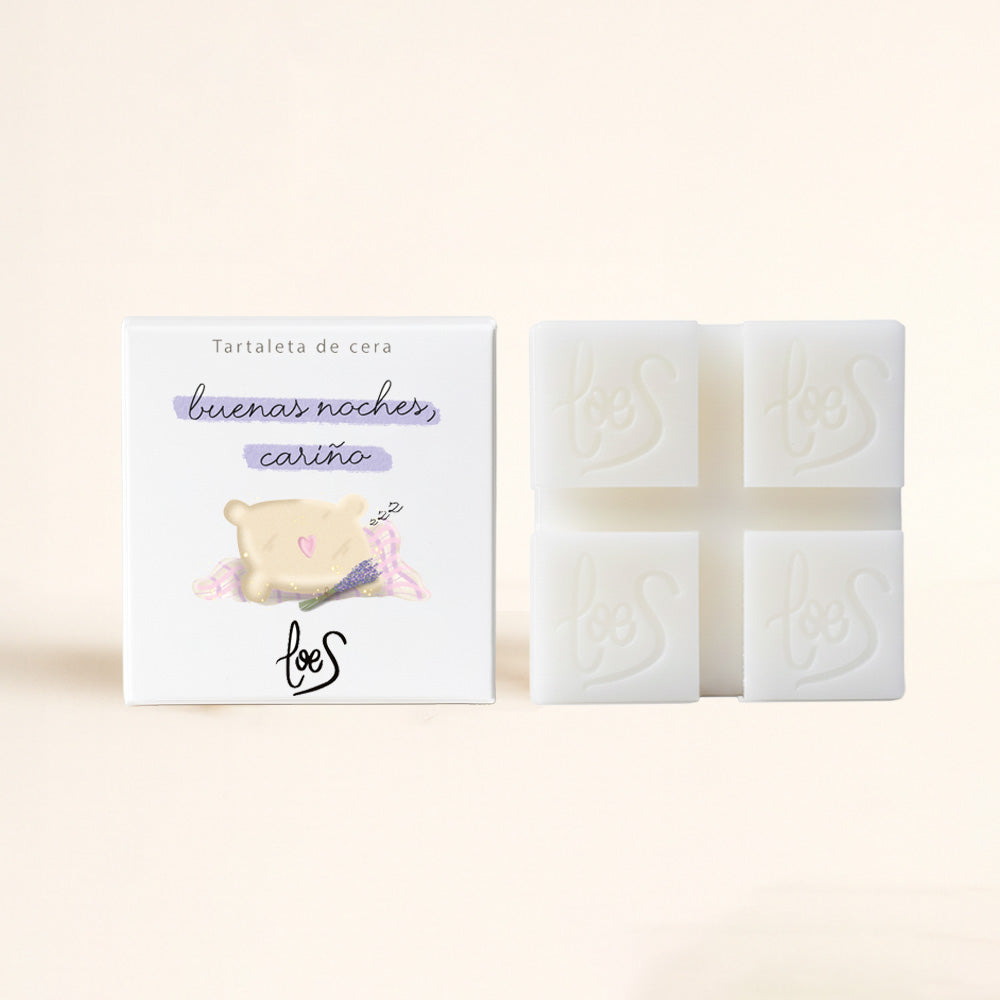 Tartaleta de cera perfumada para quemador BUENAS NOCHES CARIÑO – LoeS