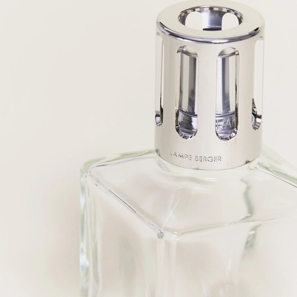 Cofre lámpara catalítica CUADRADA BÁSICA – aroma Vent D'Ocean + Air Pure – Maison Berger