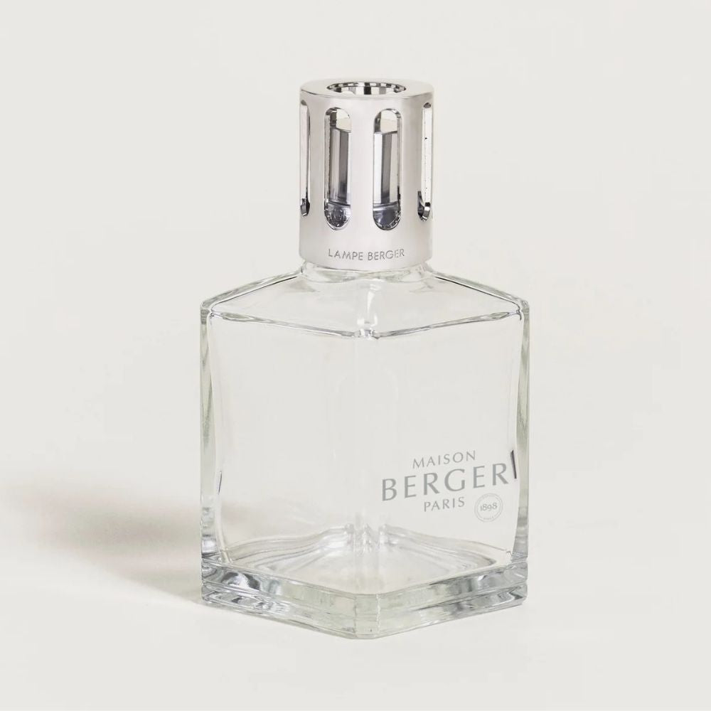 Cofre lámpara catalítica CUADRADA BÁSICA – aroma Vent D'Ocean + Air Pure – Maison Berger