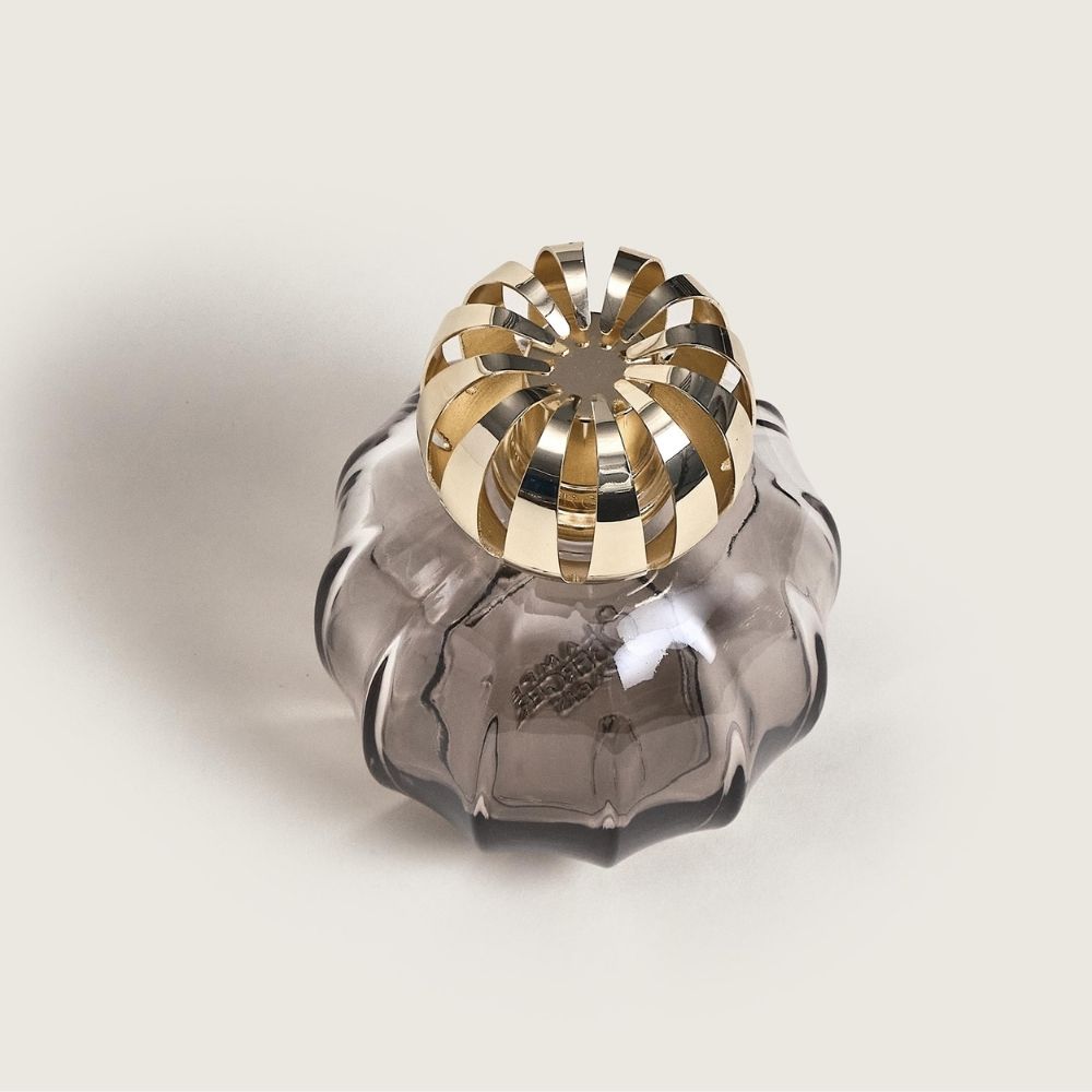 Cofre lámpara catalítica CORALI GRIS + aroma Velvet of Orient – Maison Berger