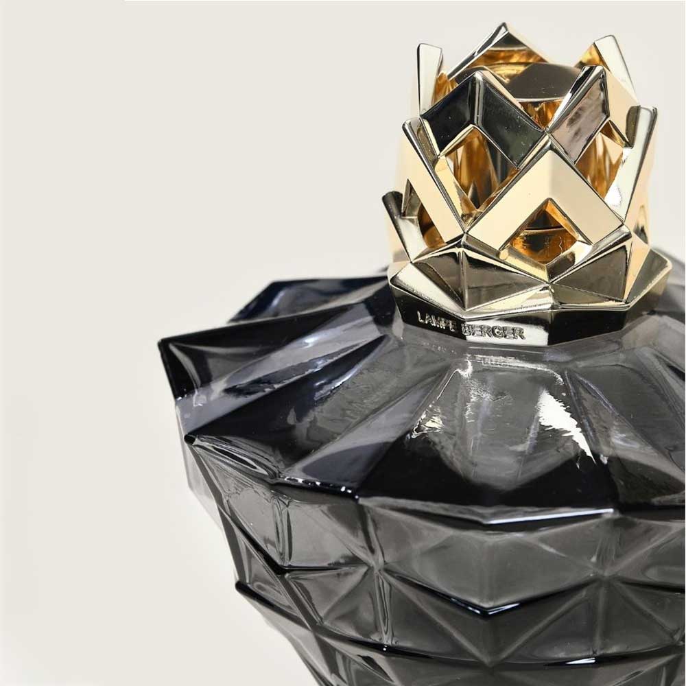 Cofre lámpara catalítica KALI NEGRA – aroma Splendeur Vanille – Maison Berger