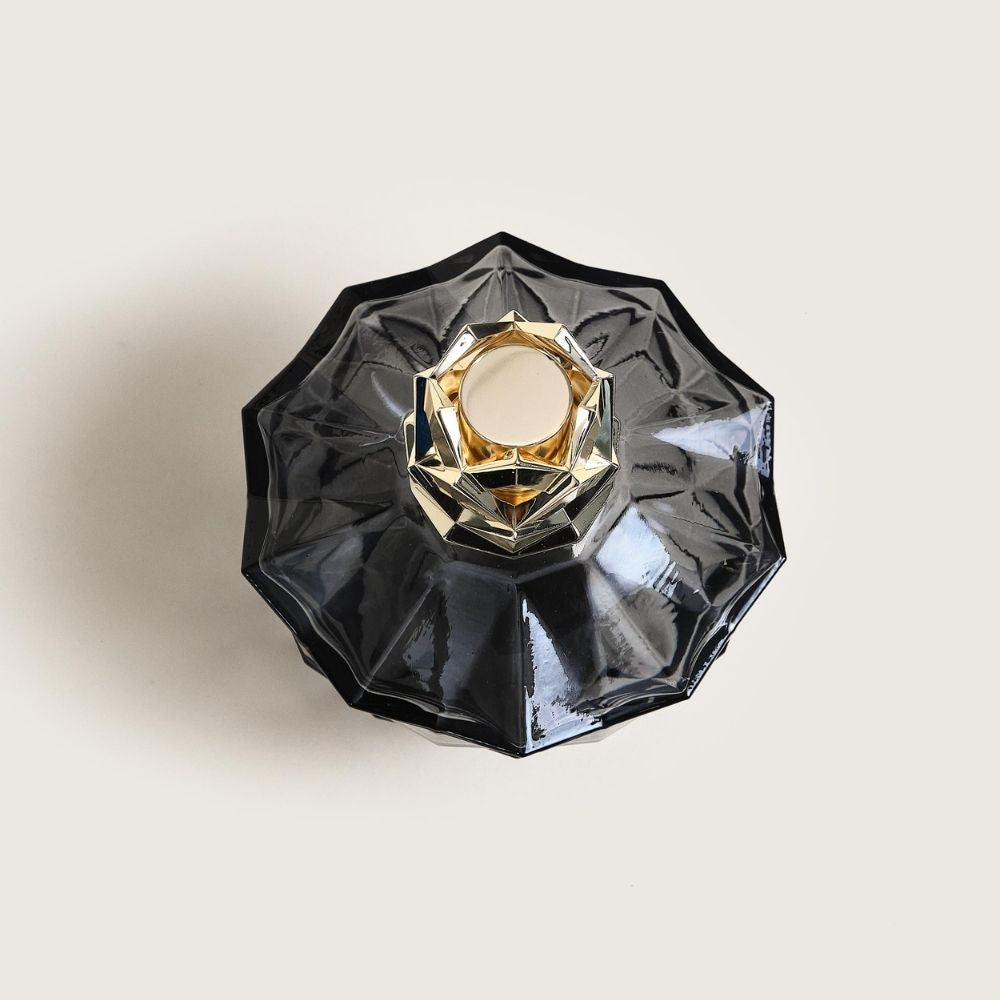 Cofre lámpara catalítica KALI NEGRA – aroma Splendeur Vanille – Maison Berger