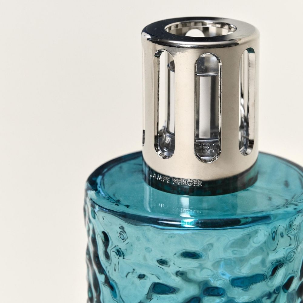 Cofre lámpara catalítica MIRAGE AZUL – aroma Bleu Seduction – Maison Berger