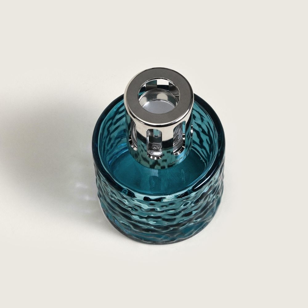 Cofre lámpara catalítica MIRAGE AZUL – aroma Bleu Seduction – Maison Berger