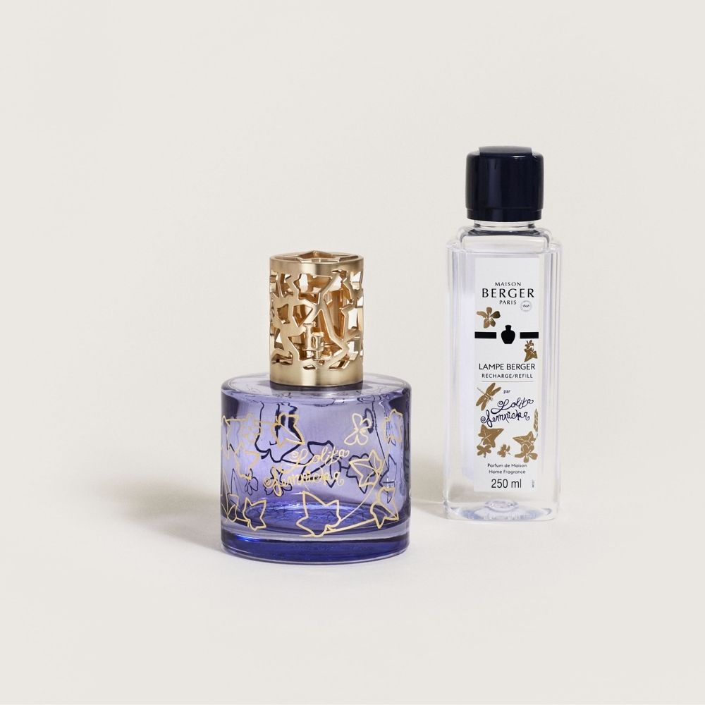 Cofre lámpara catalítica REDONDO Lolita Lempicka VIOLETA – Maison Berger