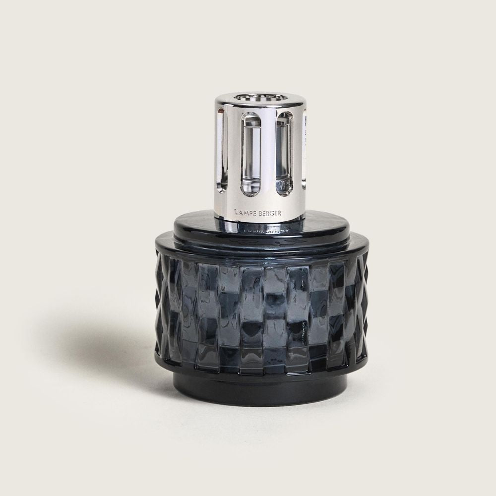 Cofre lámpara catalítica VARIATION GRIS – aroma Velvet of Orient – Maison Berger