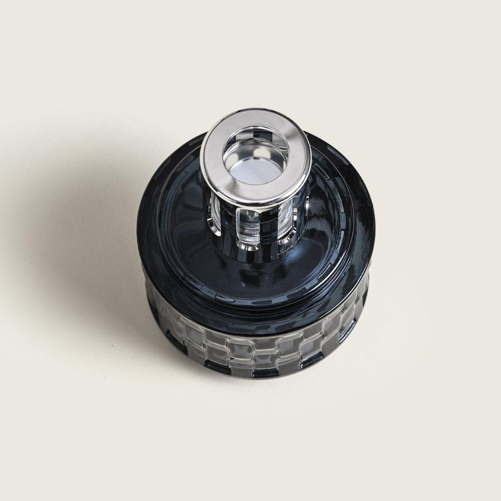 Cofre lámpara catalítica VARIATION GRIS – aroma Velvet of Orient – Maison Berger