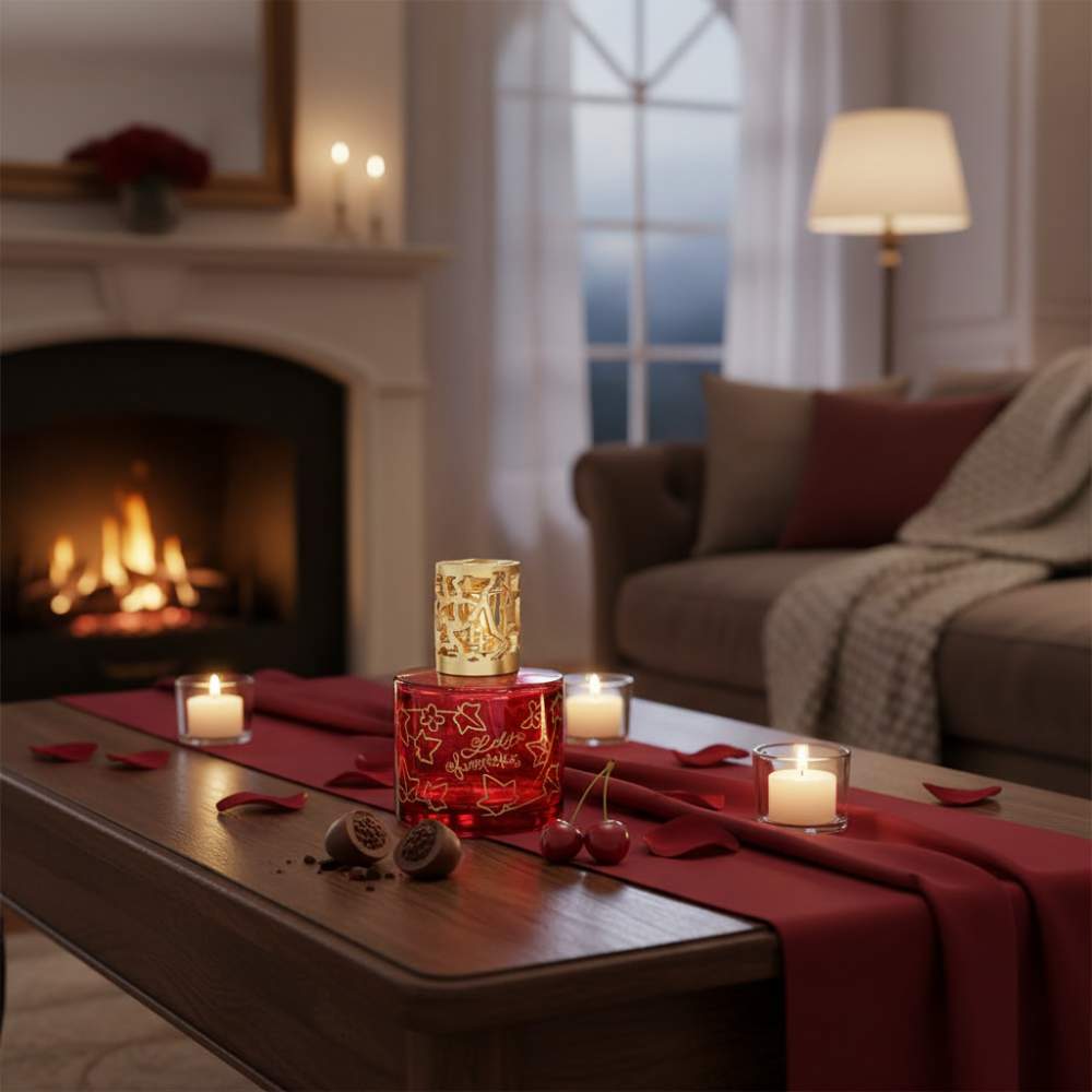 Cofre lámpara catalítica REDONDO Lolita Lempicka Sweet ROJA lámpara catalítica  – Maison Berger