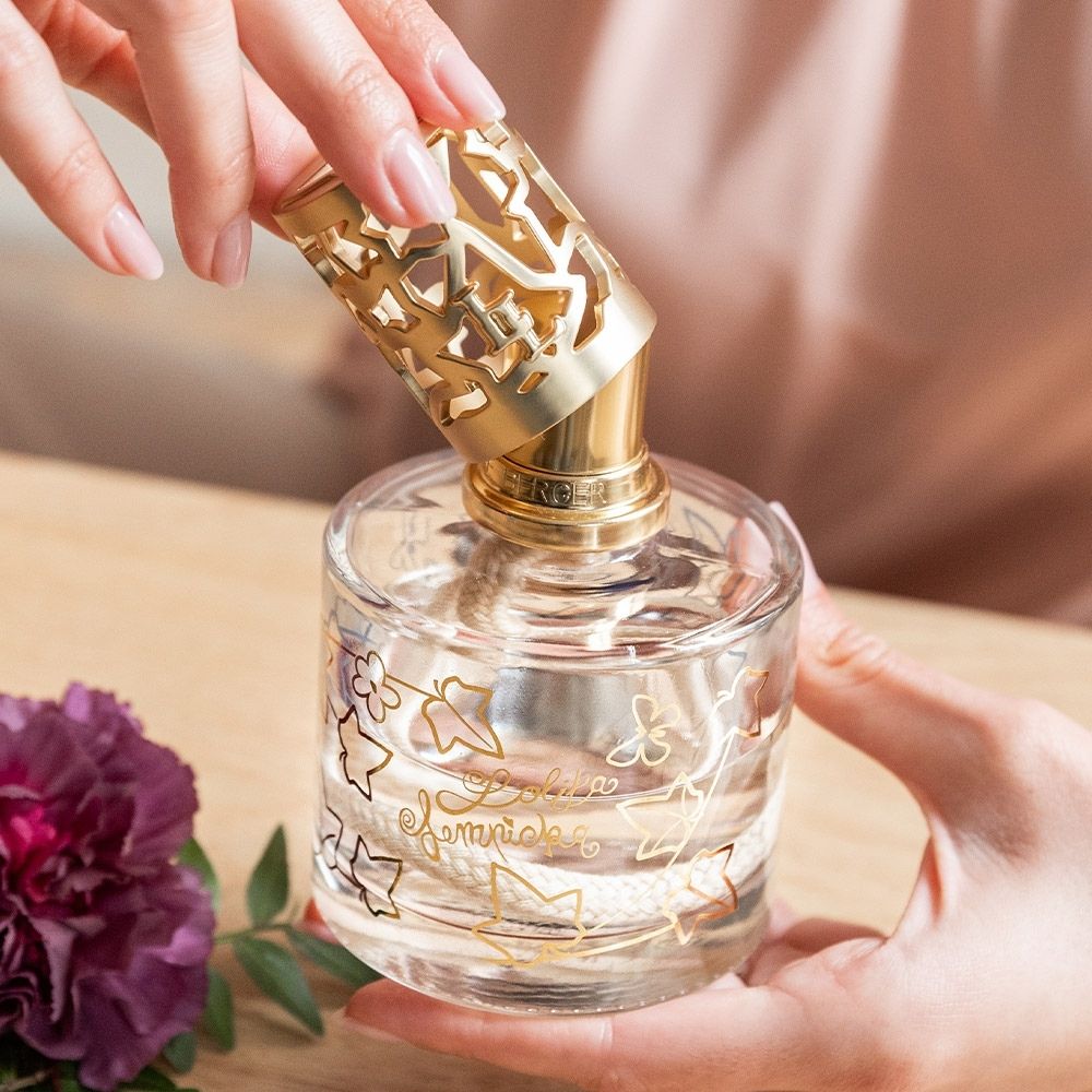 Cofre REDONDO TRANSPARENTE + aroma LOLITA LEMPICKA 250ml