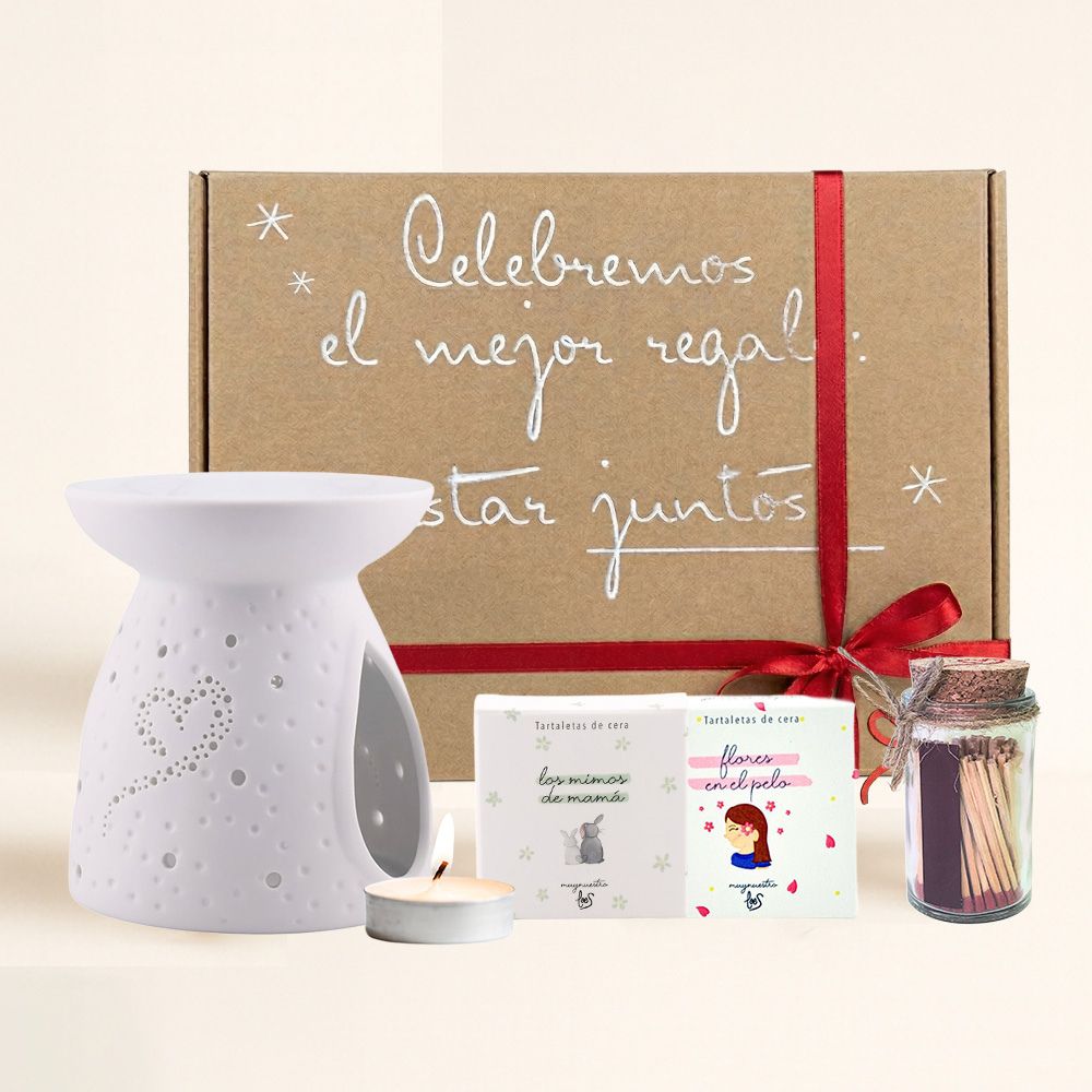 Cofre Especial Día de la Madre – Te llevo en el Corazón (Quemador)