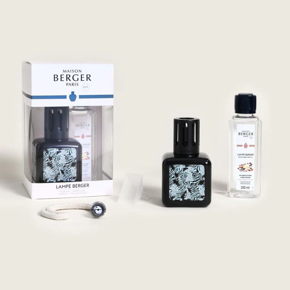 Cofre lámpara catalítica GLACON ANIMAL – aroma Amber Powder – Maison Berger