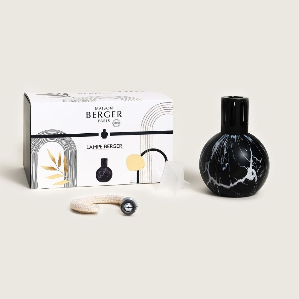 Lámpara catalítica MARBRURE NEGRA – Maison Berger