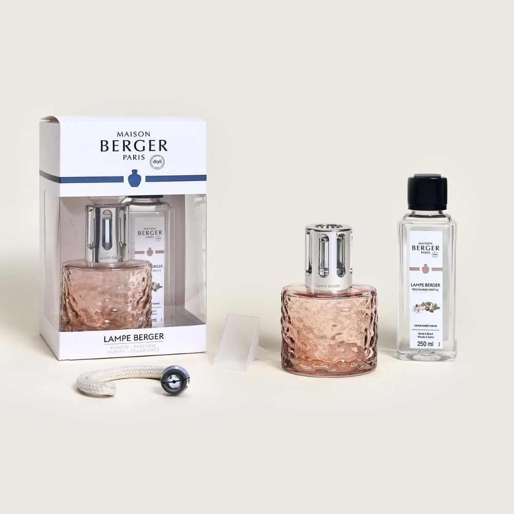 Cofre lámpara catalítica MIRAGE NUDE – aroma Home Sweet Home – Maison Berger