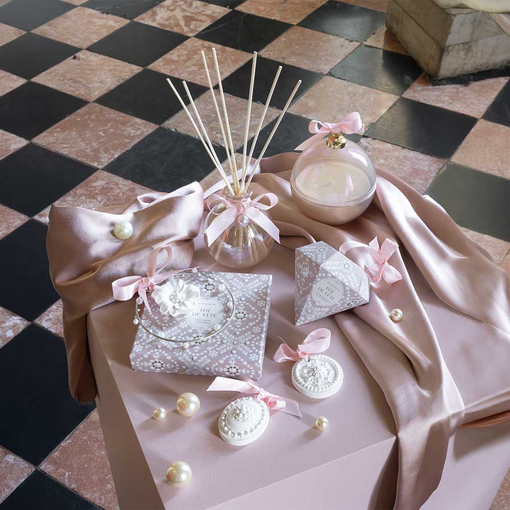 Cofre cerámicas perfumadas THÉ DE FÊTE – Mathilde M.