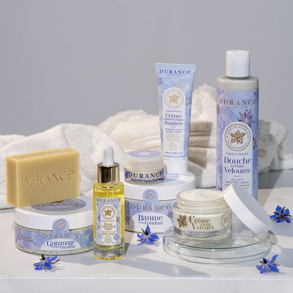 Colección completa cosmética Durance con aceite de borraja - D'Arome
