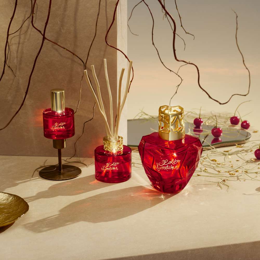 Cofre lámpara catalítica PREMIUM Lolita Lempicka Sweet ROJA – Maison Berger