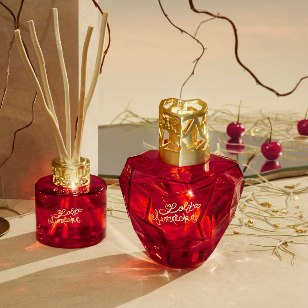 Cofre lámpara catalítica PREMIUM Lolita Lempicka Sweet ROJA – Maison Berger
