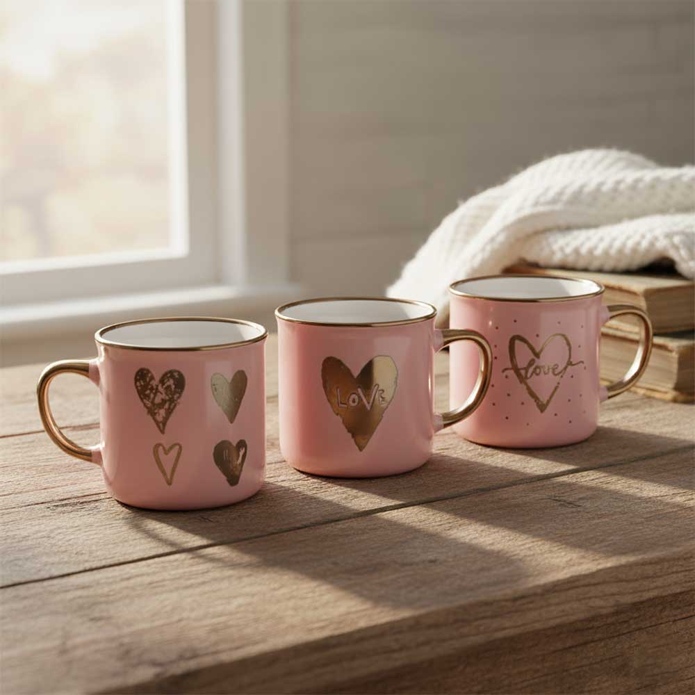 Taza Sonríe y Ama Rosa Claro – D'Arome