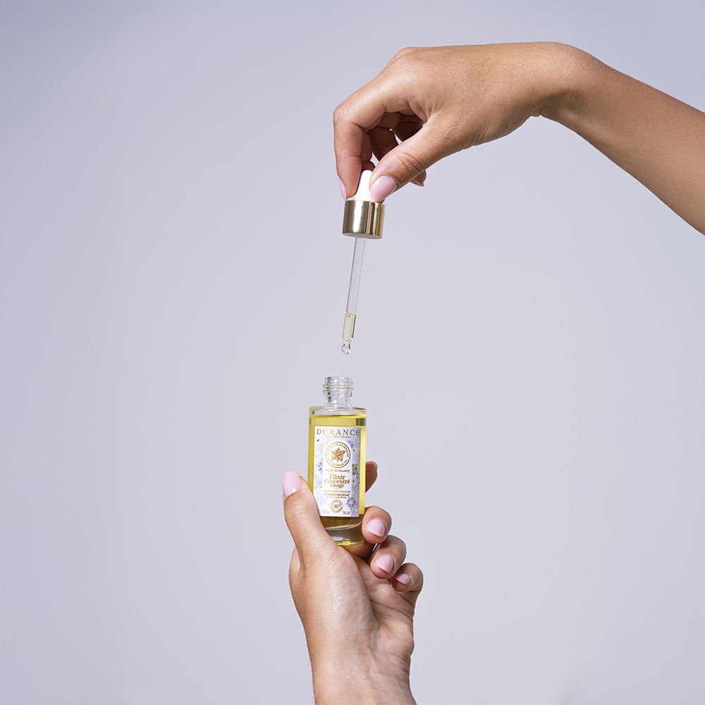 Cómo aplicar sérum facial Durance con gotero - D'Arome tienda online