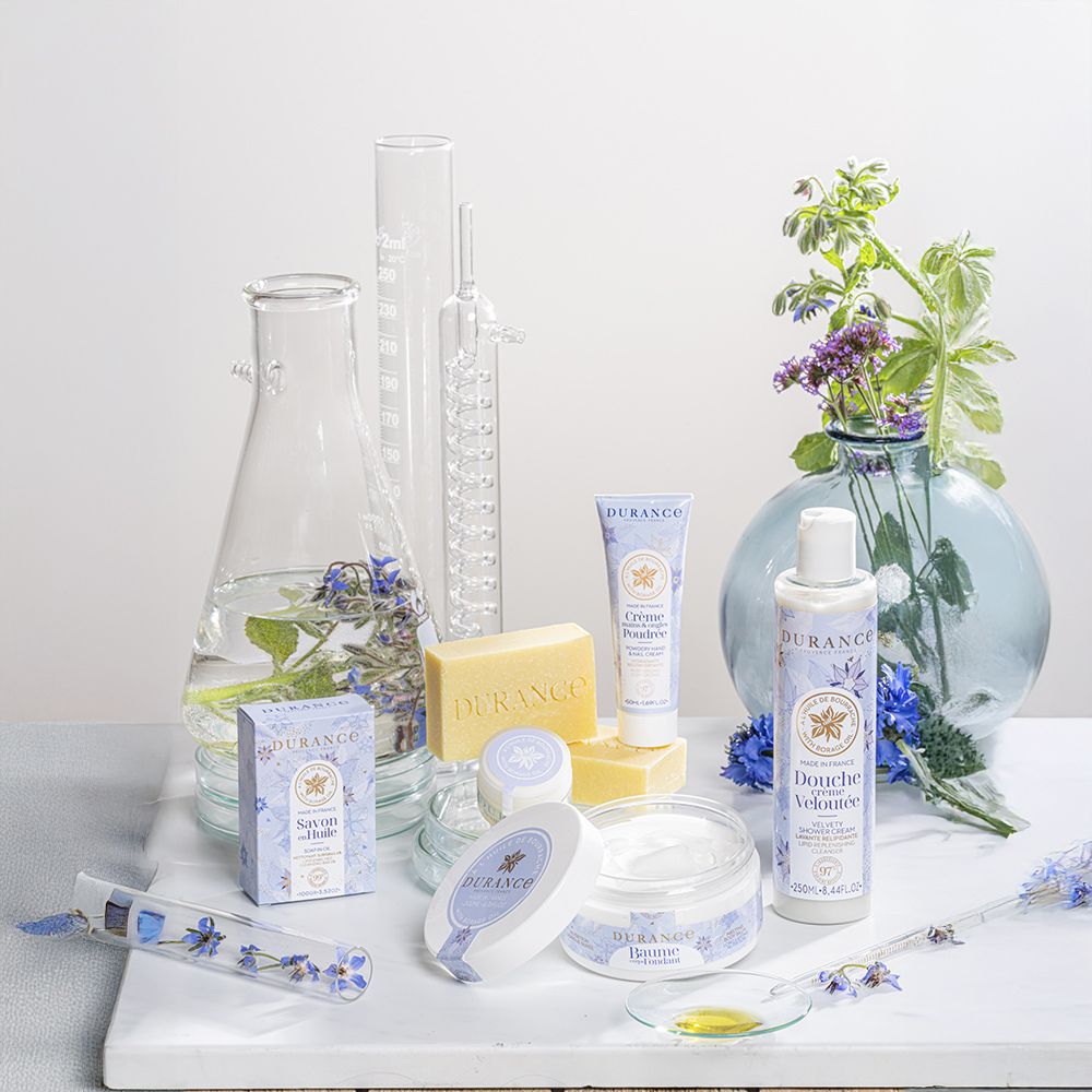 Composición cosmética aceite de borraja y flor de borraja natural - D'Arome