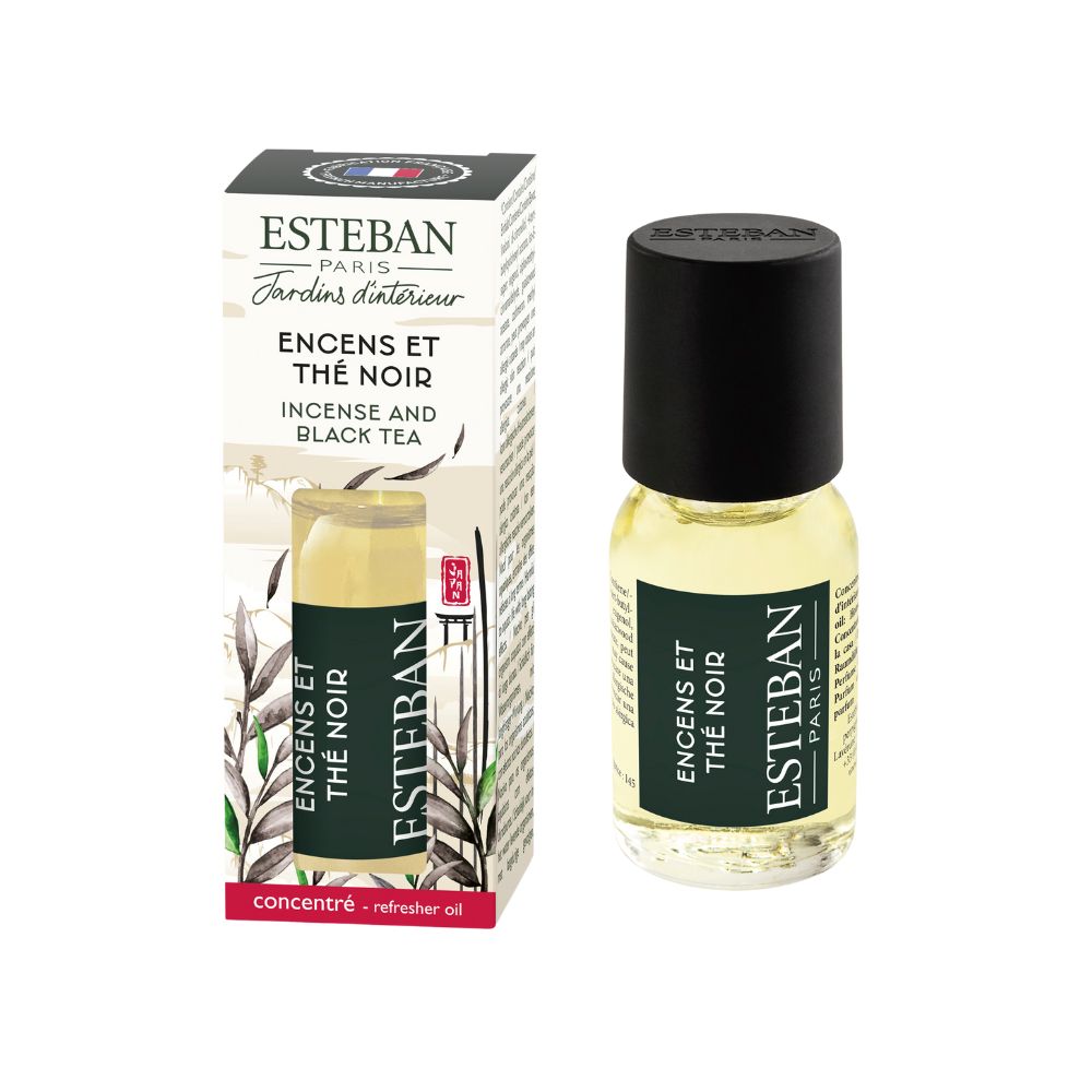Concentrado de perfume para difusor ENCENS ET THE NOIR – Esteban París