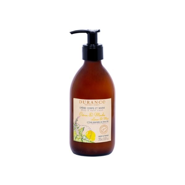 Crema corporal y de manos aroma CITRON Y MENTHE 295ml – Durance