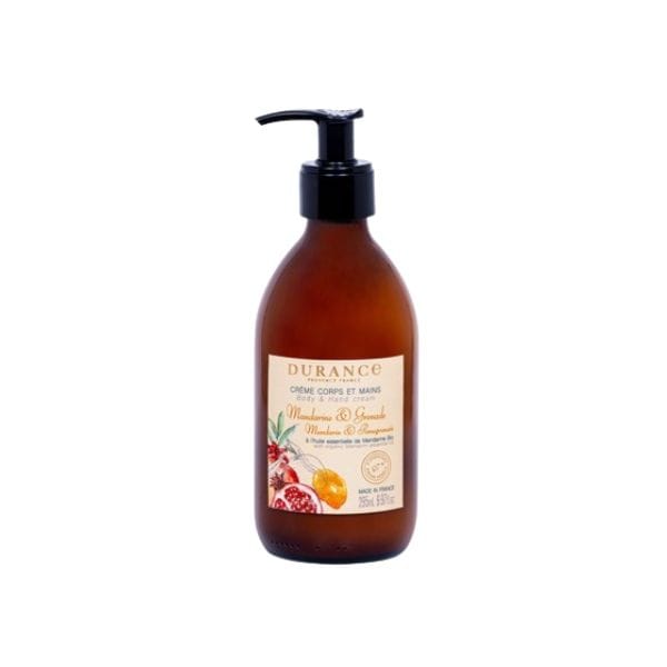 Crema corporal y de manos aroma MANDARINE Y GRENADE 295ml – Durance
