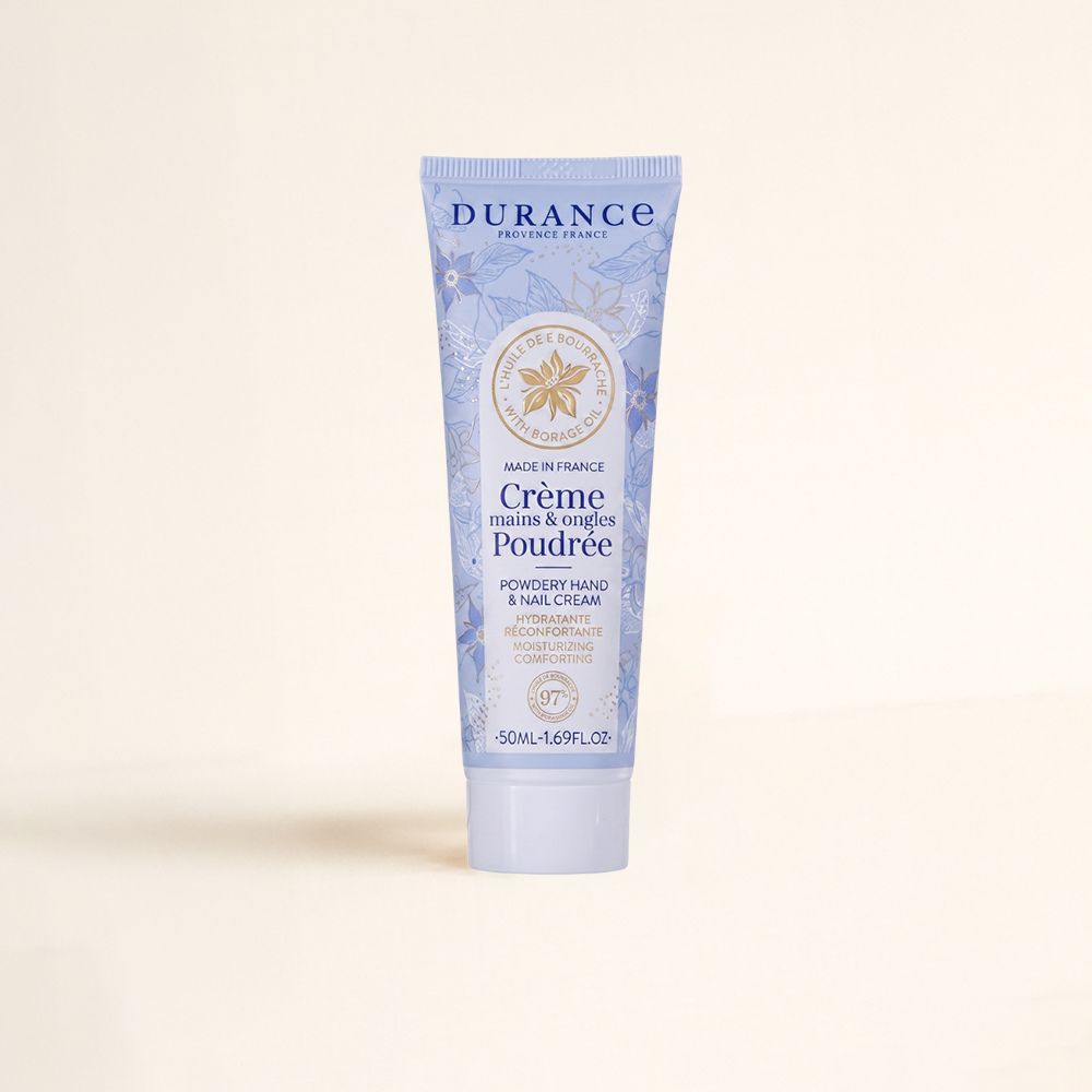 Crema de manos y uñas aceite de borraja Durance 50ml - D'Arome