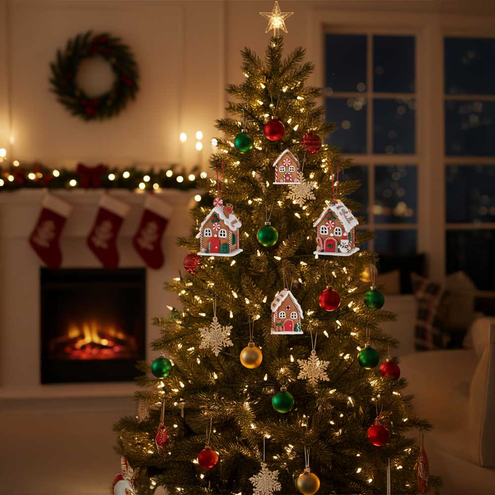 Decoración Navidad CASITA DE CHOCOLATE - Muñeco Jengibre – D'Arome