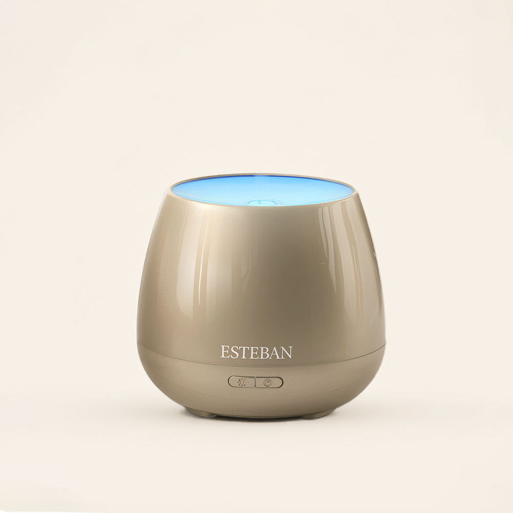 Difusor de aromas Easy Pop Platinium Esteban Paris con luz LED en tono azul – D'Arome