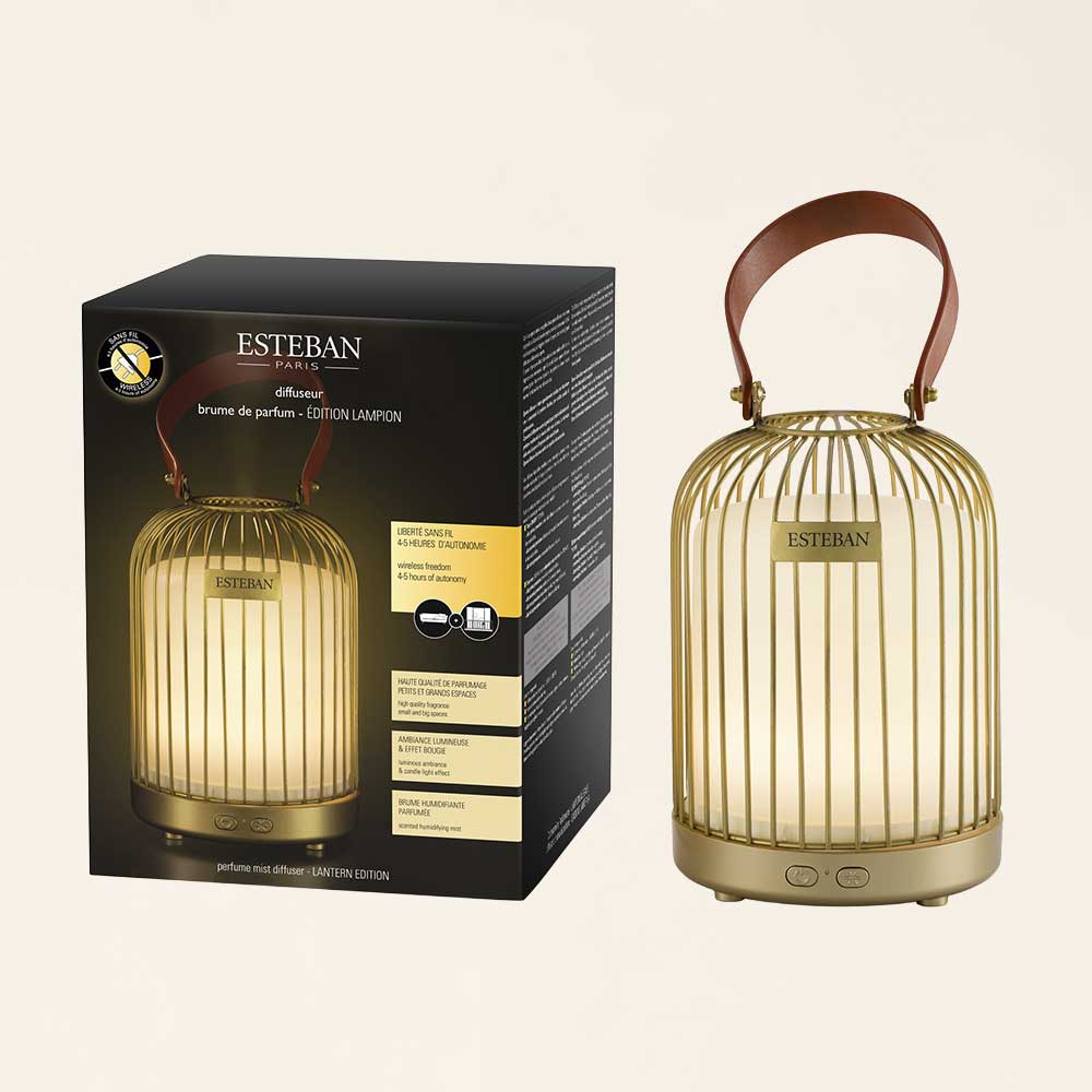 Difusor de aromas inalámbrico FAROL DORADO – Esteban París