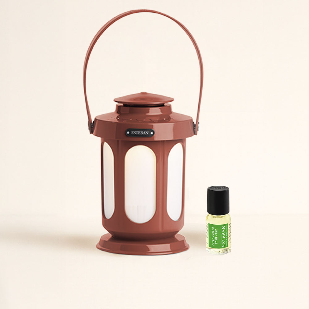 Difusor de aromas inalámbrico ÉDITION LANTERNE TERRACOTA – Esteban París